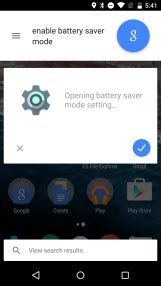 Fotografía - [Android M Característica Spotlight] Usted puede activar y desactivar Economizador de Batería By Voice